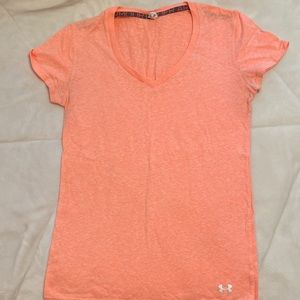 Under armour coral tshirt